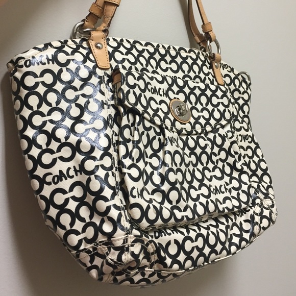 Coach Leather Tote - Picture 2 of 4